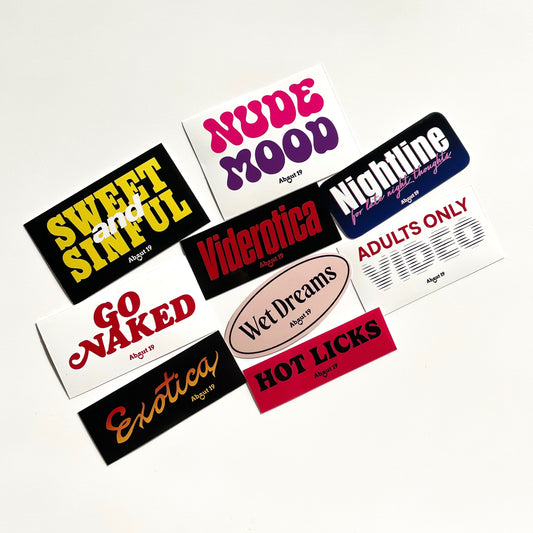 FOR ENTERTAINMENT ONLY stickers